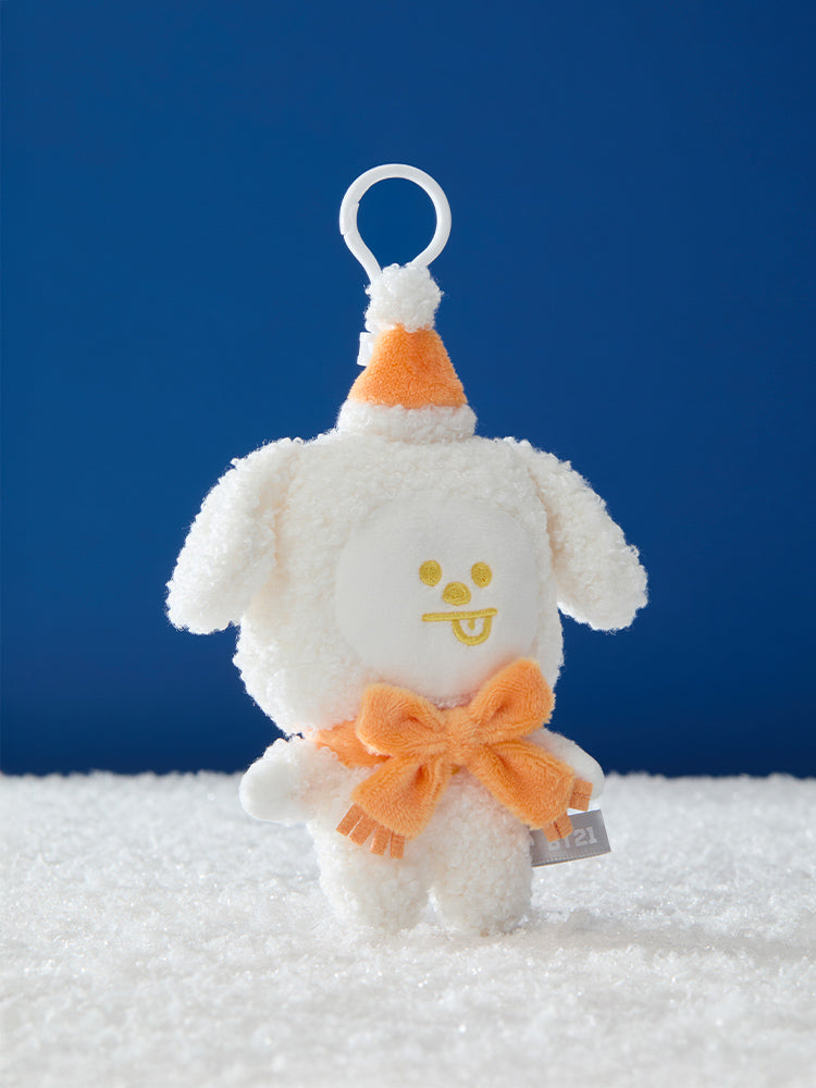 BT21 Snowman doll key ring