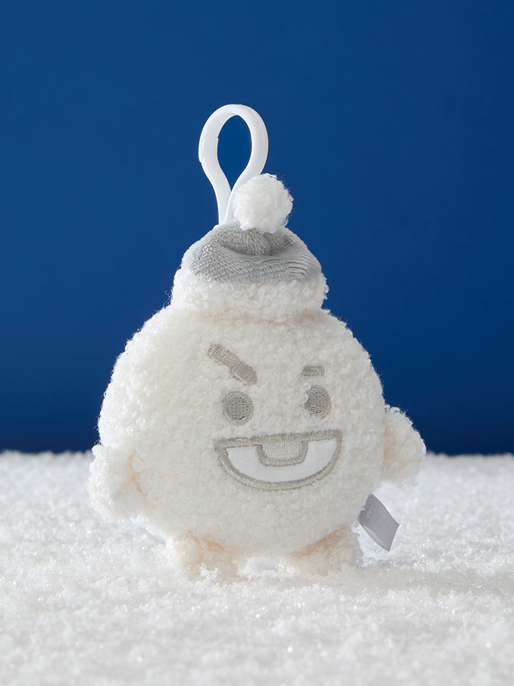 BT21 Snowman doll key ring