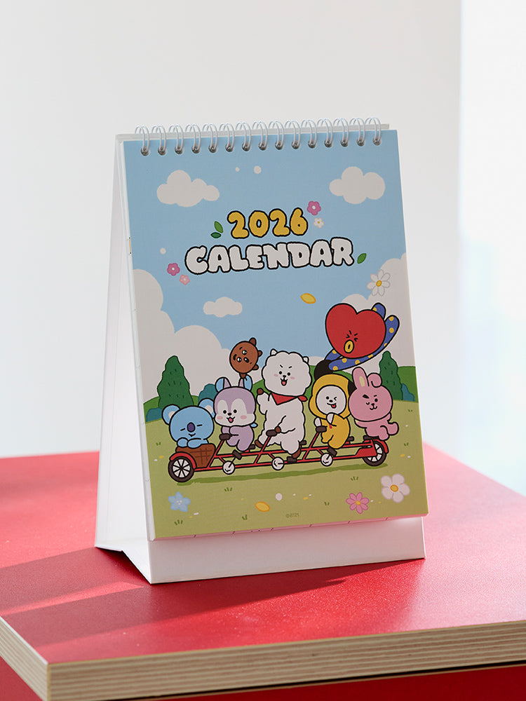 BT21 2026 Tabletop Calendar
