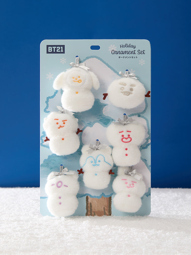 BT21 Snowman Ownership Set (7 pieces)