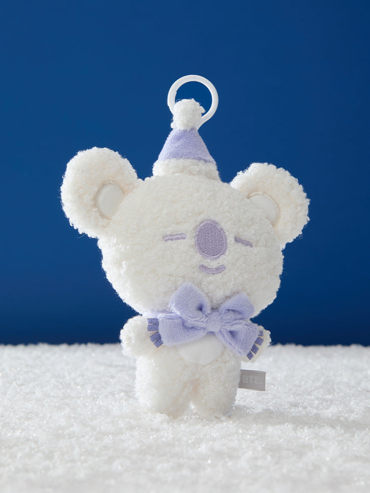 BT21 Snowman doll key ring
