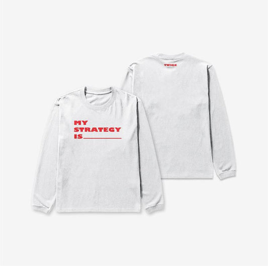 LONG SLEEVE T-SHIRT LOGO Ver. - TWICE STRATEGY POP-UP In SEOUL