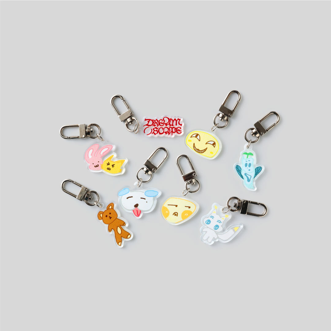 RANDOM KEY RING - 2024 NCT DREAM - DREAM( )SCAPE ZONE POP-UP MD