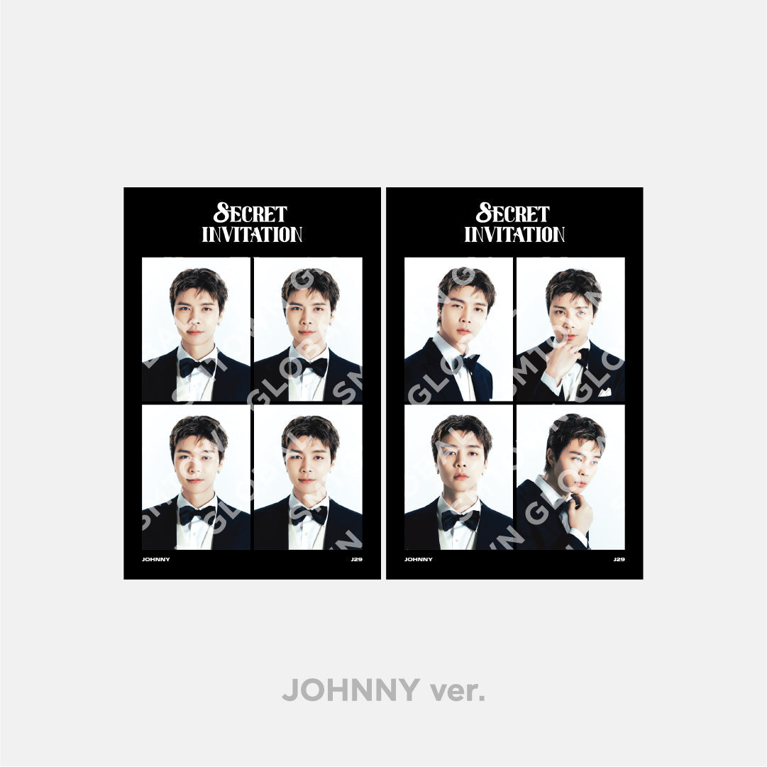 4 CUT PHOTO SET - 2024 NCT 127 8th ANNIVERSARY FANMEETING '8ECRET INVITATION' MD