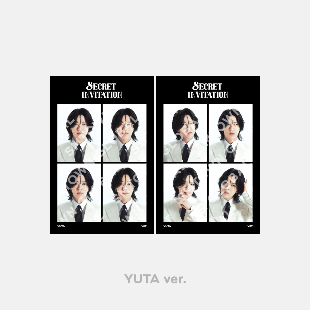4 CUT PHOTO SET - 2024 NCT 127 8th ANNIVERSARY FANMEETING '8ECRET INVITATION' MD