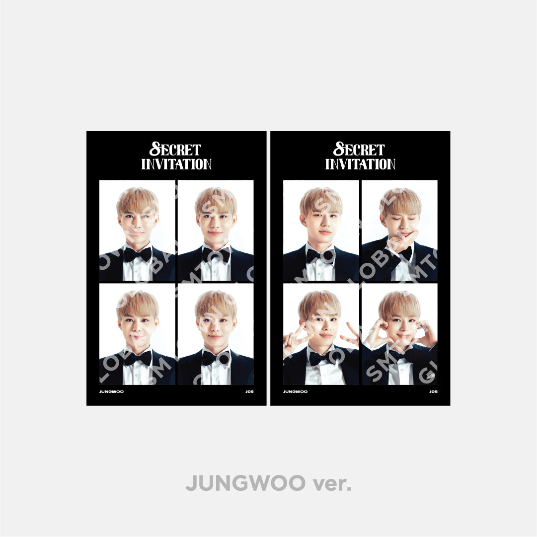 4 CUT PHOTO SET - 2024 NCT 127 8th ANNIVERSARY FANMEETING '8ECRET INVITATION' MD