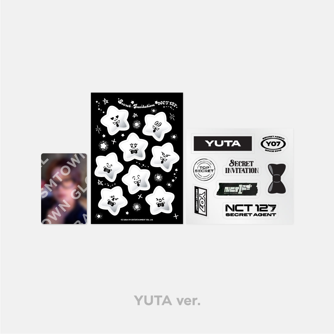 DECO STICKER SET - 2024 NCT 127 8th ANNIVERSARY FANMEETING '8ECRET INVITATION' MD