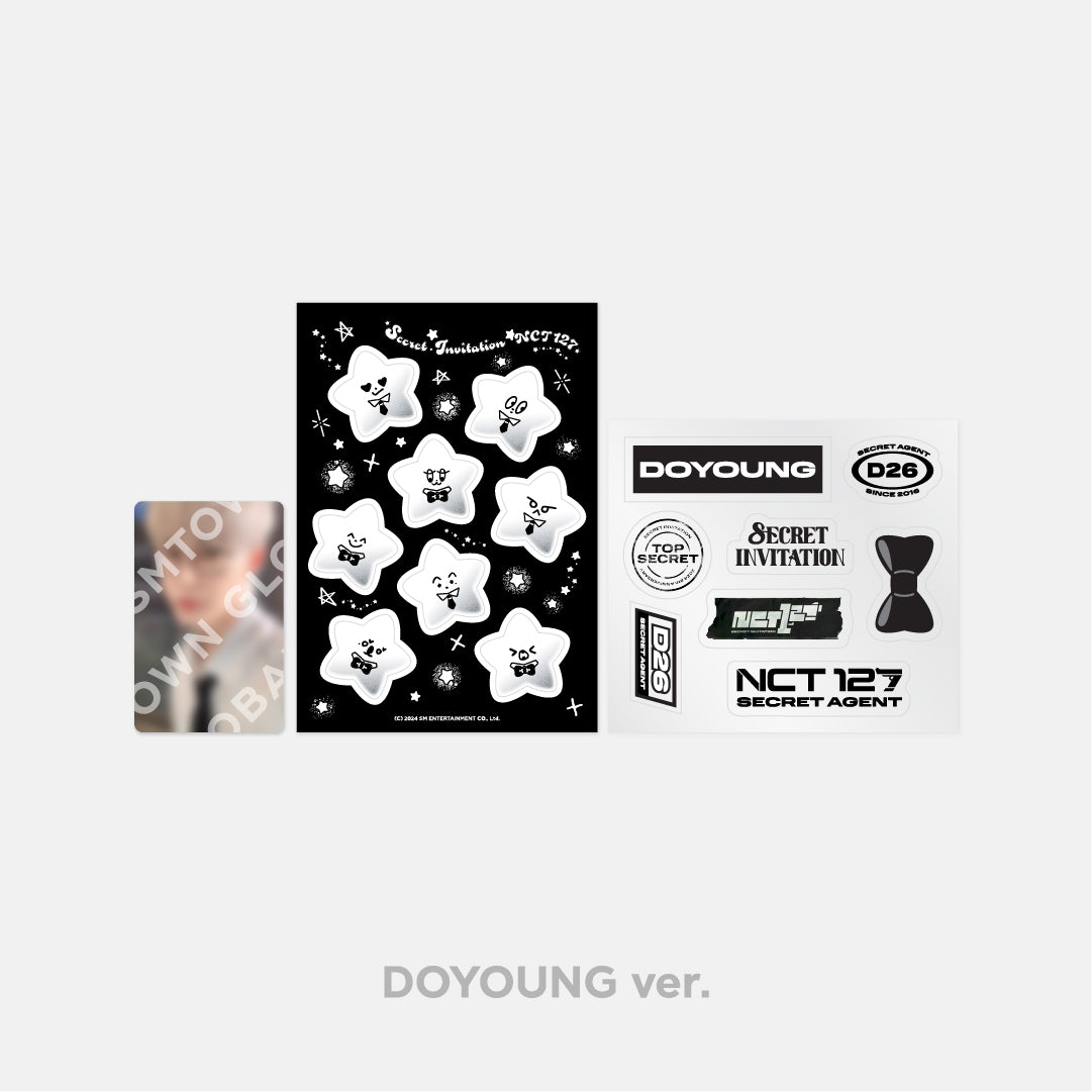 DECO STICKER SET - 2024 NCT 127 8th ANNIVERSARY FANMEETING '8ECRET INVITATION' MD