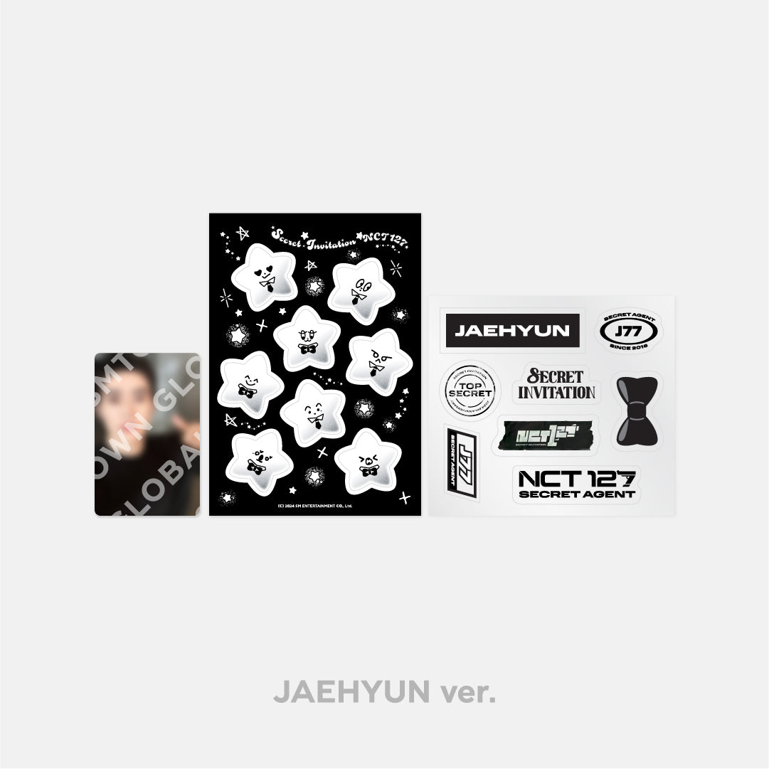 DECO STICKER SET - 2024 NCT 127 8th ANNIVERSARY FANMEETING '8ECRET INVITATION' MD
