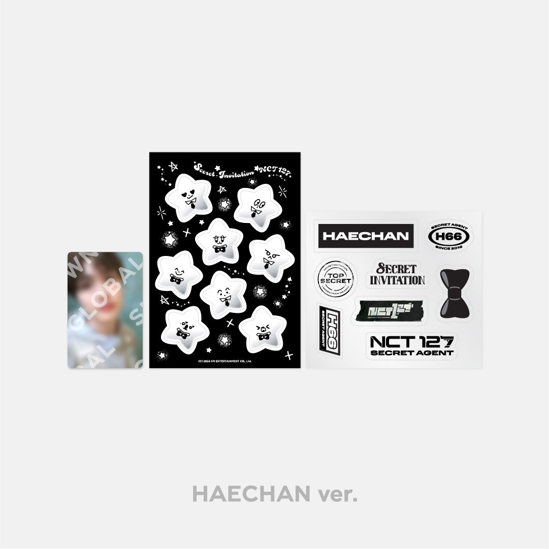 DECO STICKER SET - 2024 NCT 127 8th ANNIVERSARY FANMEETING '8ECRET INVITATION' MD