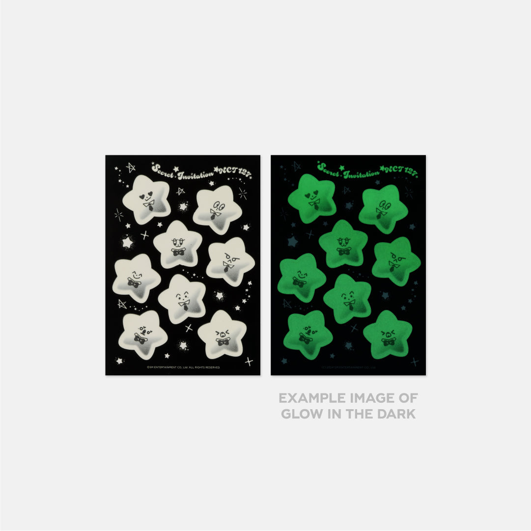 DECO STICKER SET - 2024 NCT 127 8th ANNIVERSARY FANMEETING '8ECRET INVITATION' MD