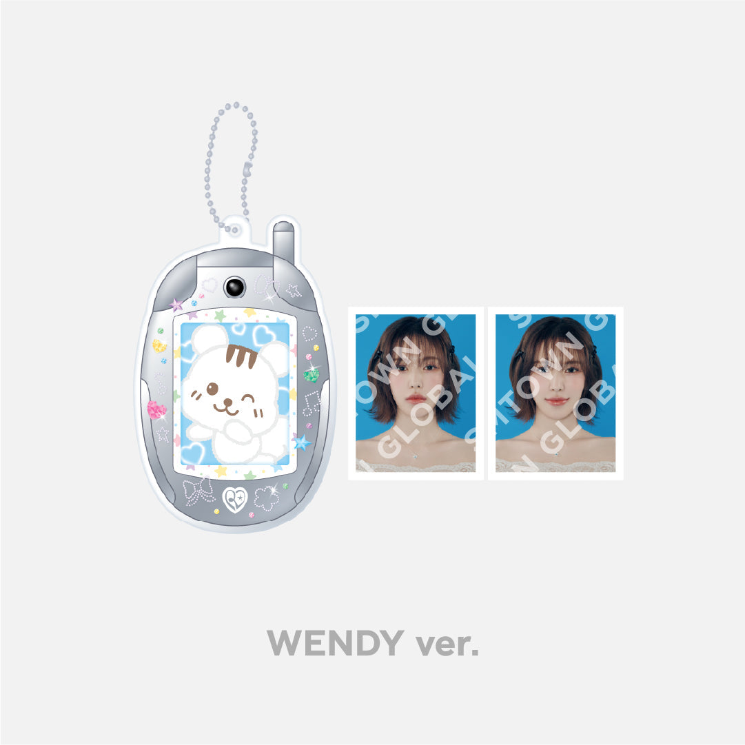 PHOTO HOLDER KEY RING - 2024 Red Velvet FANCON TOUR 'HAPPINESS : My Dear, ReVe1uv' MD