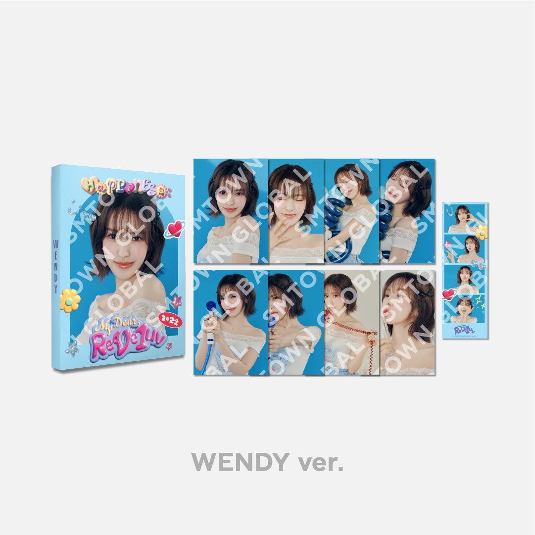 POSTCARD BOOK SET - 2024 Red Velvet FANCON TOUR 'HAPPINESS : My Dear, ReVe1uv' MD