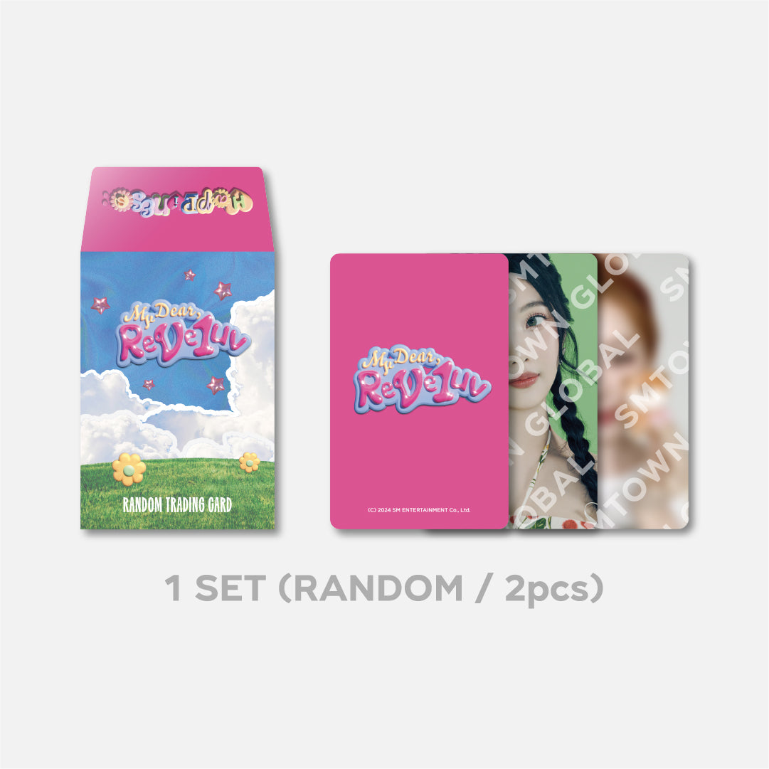 RANDOM TRADING CARD SET - 2024 Red Velvet FANCON TOUR 'HAPPINESS : My Dear, ReVe1uv' MD
