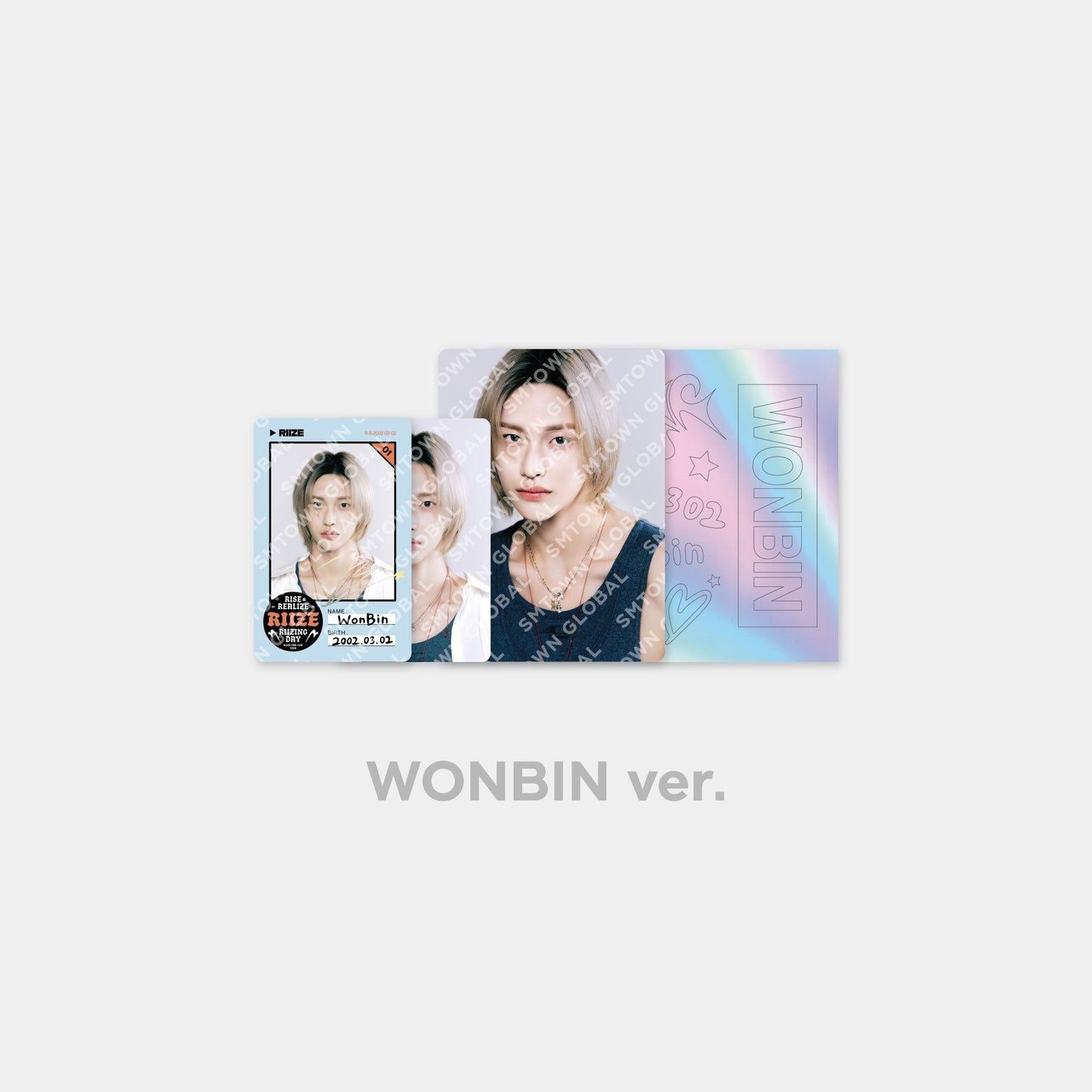 ID CARD + DECO STICKER SET - 2024 RIIZE FAN-CON 'RIIZING DAY'