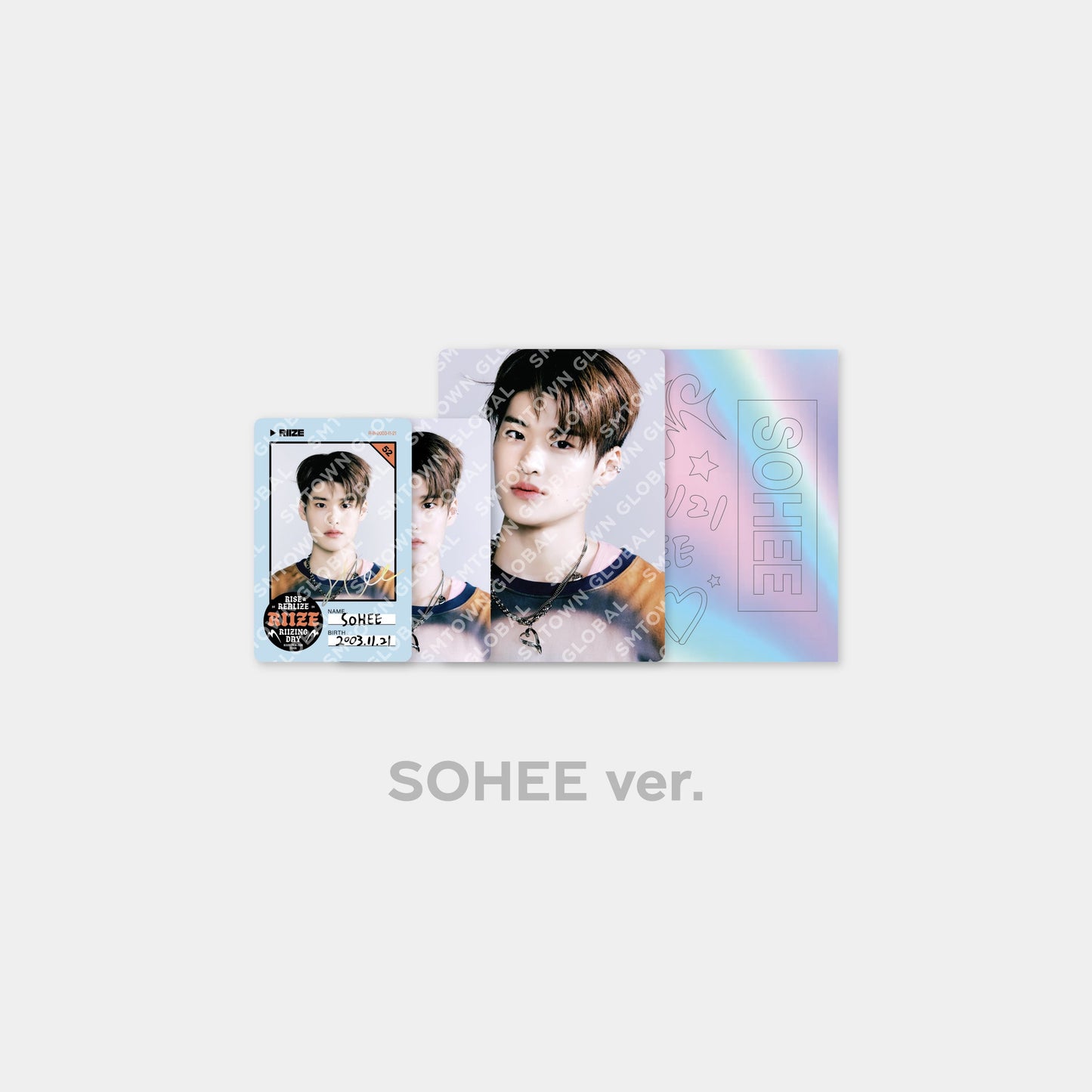 ID CARD + DECO STICKER SET - 2024 RIIZE FAN-CON 'RIIZING DAY'