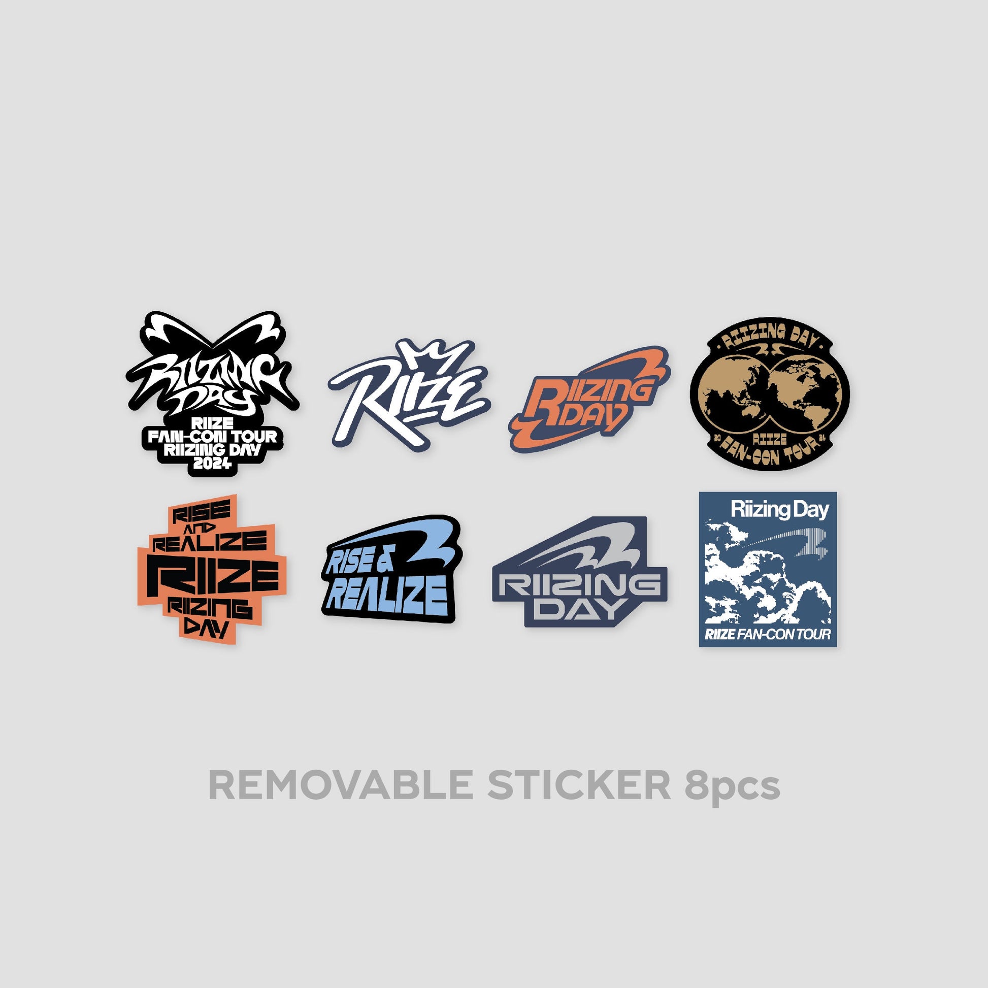 REMOVABLE STICKER - 2024 RIIZE FAN-CON 'RIIZING DAY'