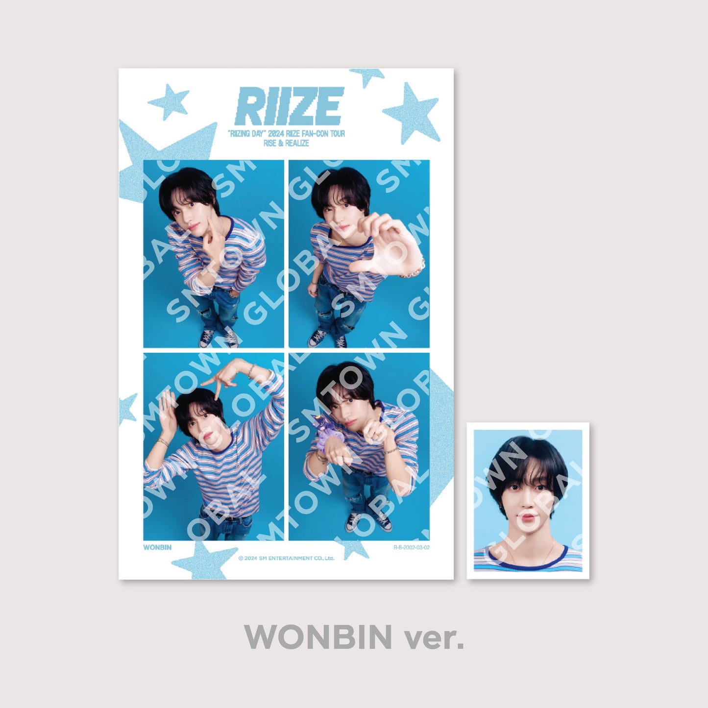 4 CUT + ID PHOTO - 2024 RIIZE FAN-CON 'RIIZING DAY' FINALE MD