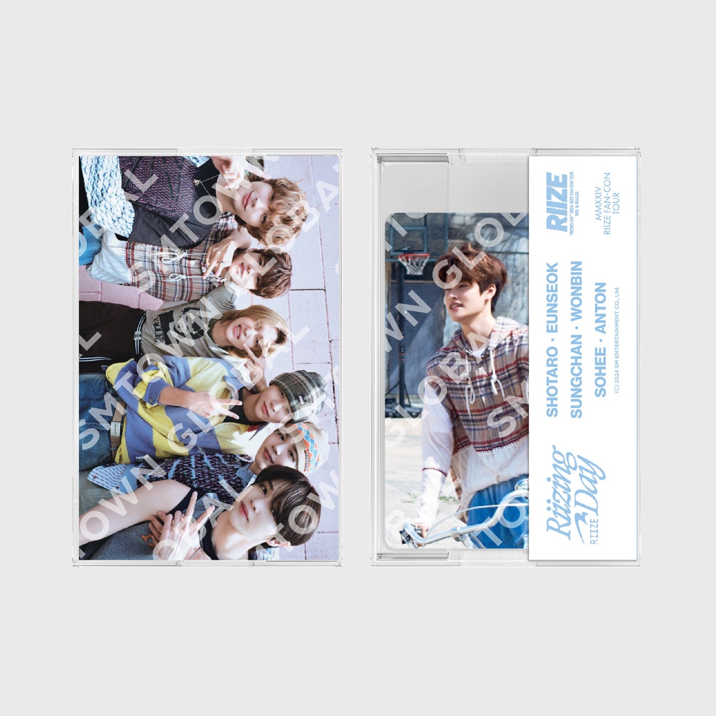 CASSETTE TAPE PHOTO SET - 2024 RIIZE FAN-CON 'RIIZING DAY' FINALE MD