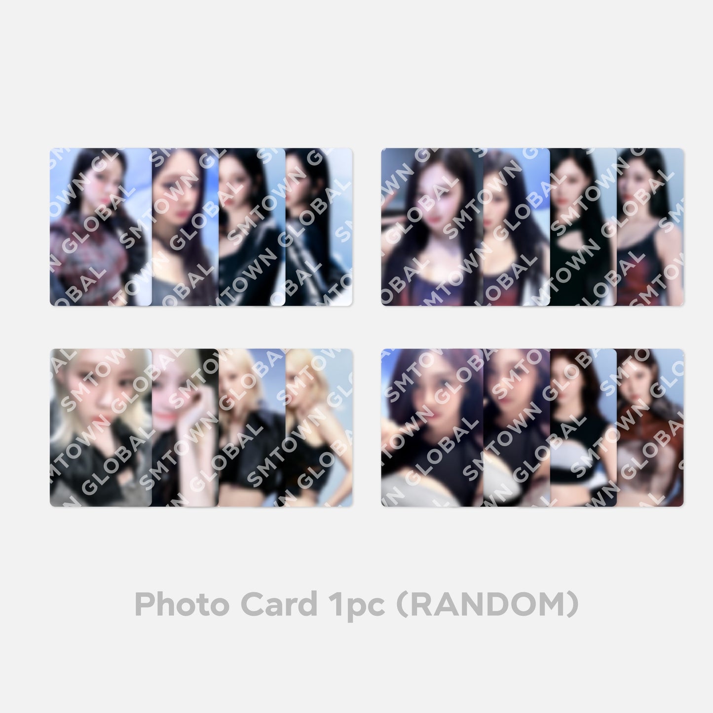 FORTUNE SCRATCH CARD SET - 2024 aespa LIVE TOUR - SYNK : PARALLEL LINE MD