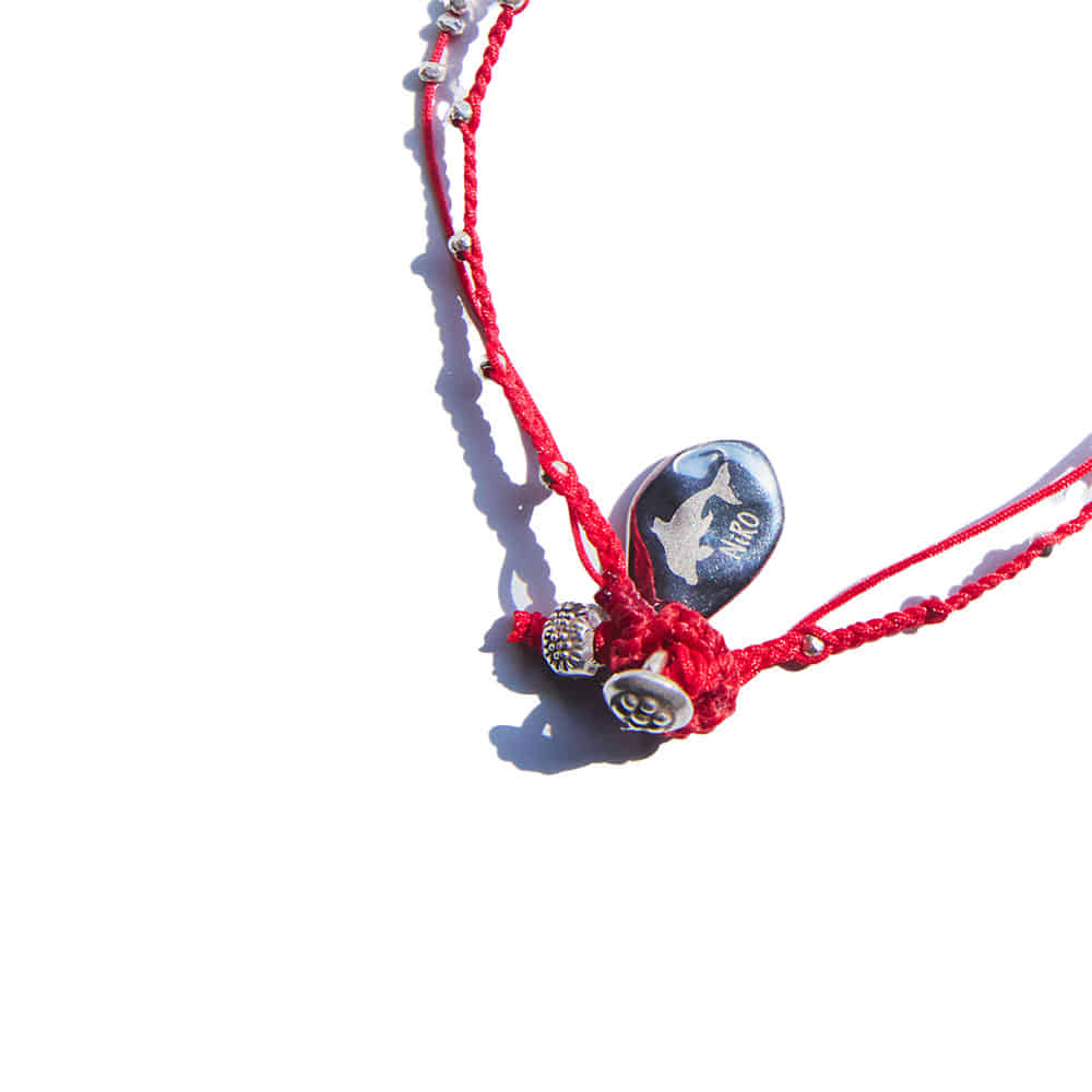 ★[BTS V Taehyung Worn] 【NIRO】CAREN SiLVER DOLPHiN BRACELET #121