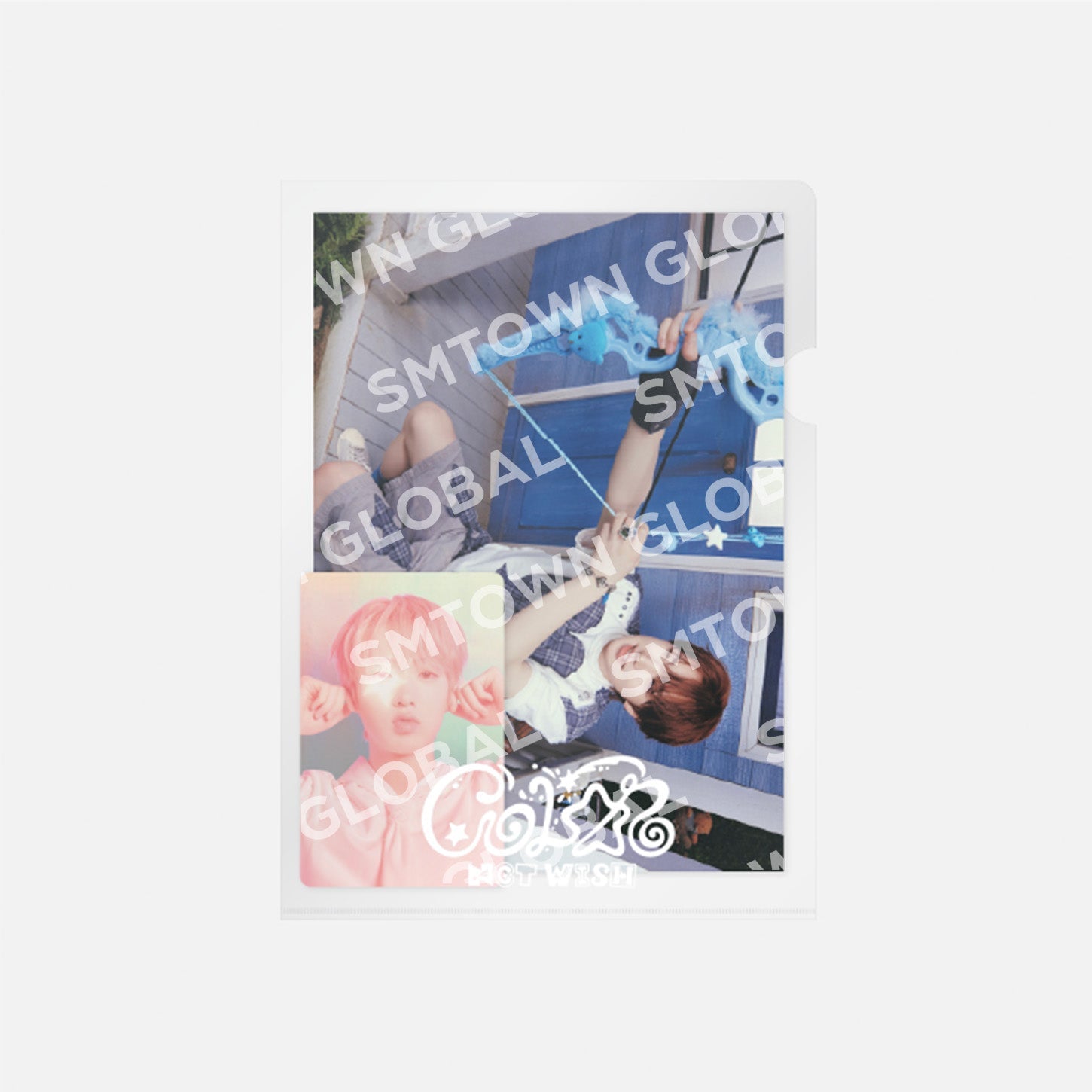 POSTCARD + HOLOGRAM PHOTO CARD SET-NCT WISH POP-UP [FIND YOUR COLOR] MD