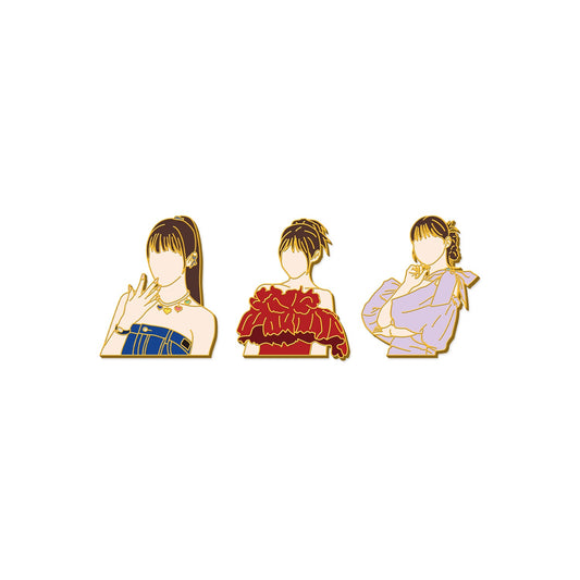 [HUSH] LEEDAHYE PIN BADGE SET - YG SELECT