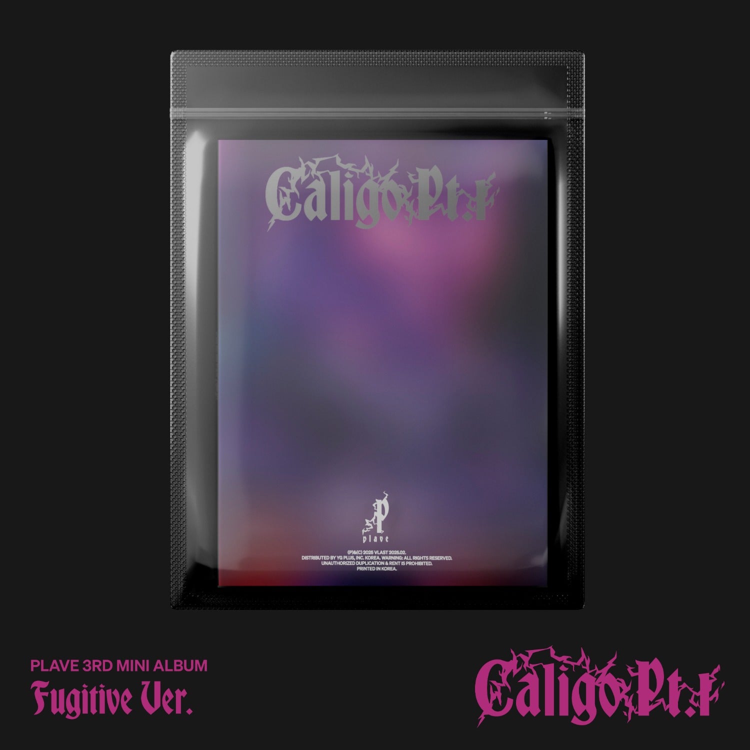 PLAVE 3rd Mini Album 'Caligo Pt.1' (Fugitive Ver.) - YG SELECT