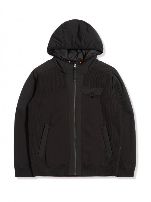 MONIED (MAND) α Infinium Hooded Jacket_Black