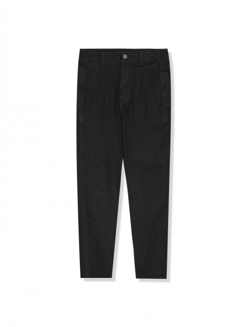 BASIC (Basic) α Denim Pants_Navy