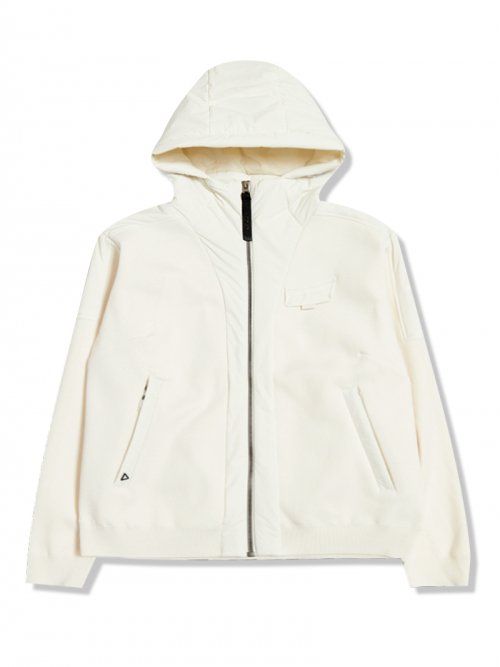 MONIED (MAND) β Infinium Hooded Jacket_Vanilla
