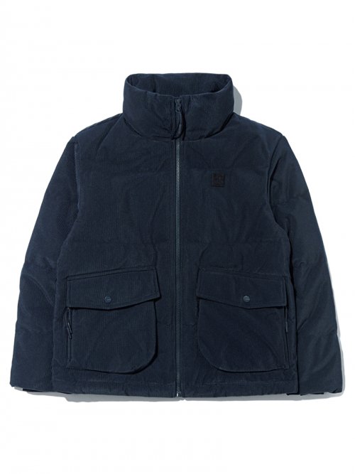 CORDURROY BASIC UNI Down Jacket_Carbon