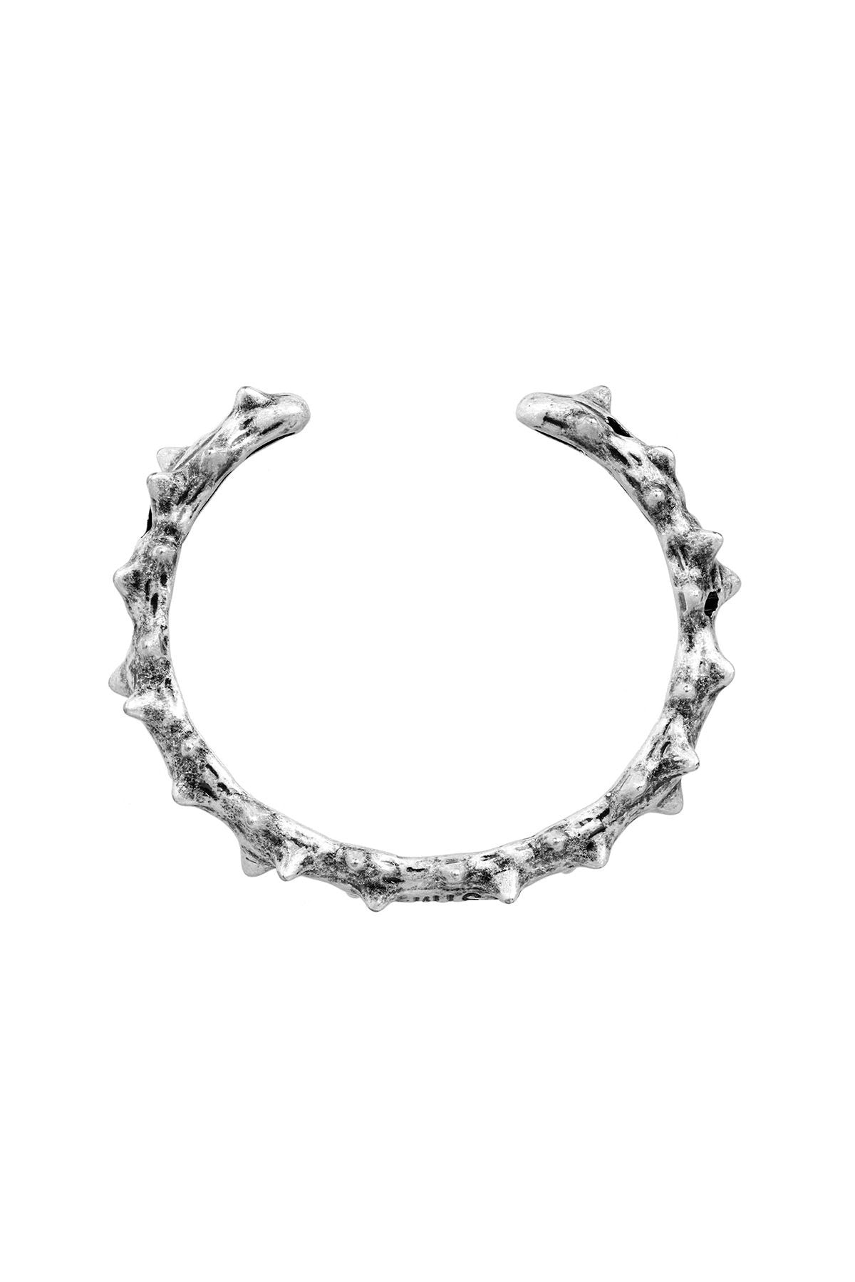 ★[TOMORROW X TOGETHER Beomgyu Worn] 【SENTIMENTS】NO.630 [BURNISH] SPIKY BANGLE BRACELET