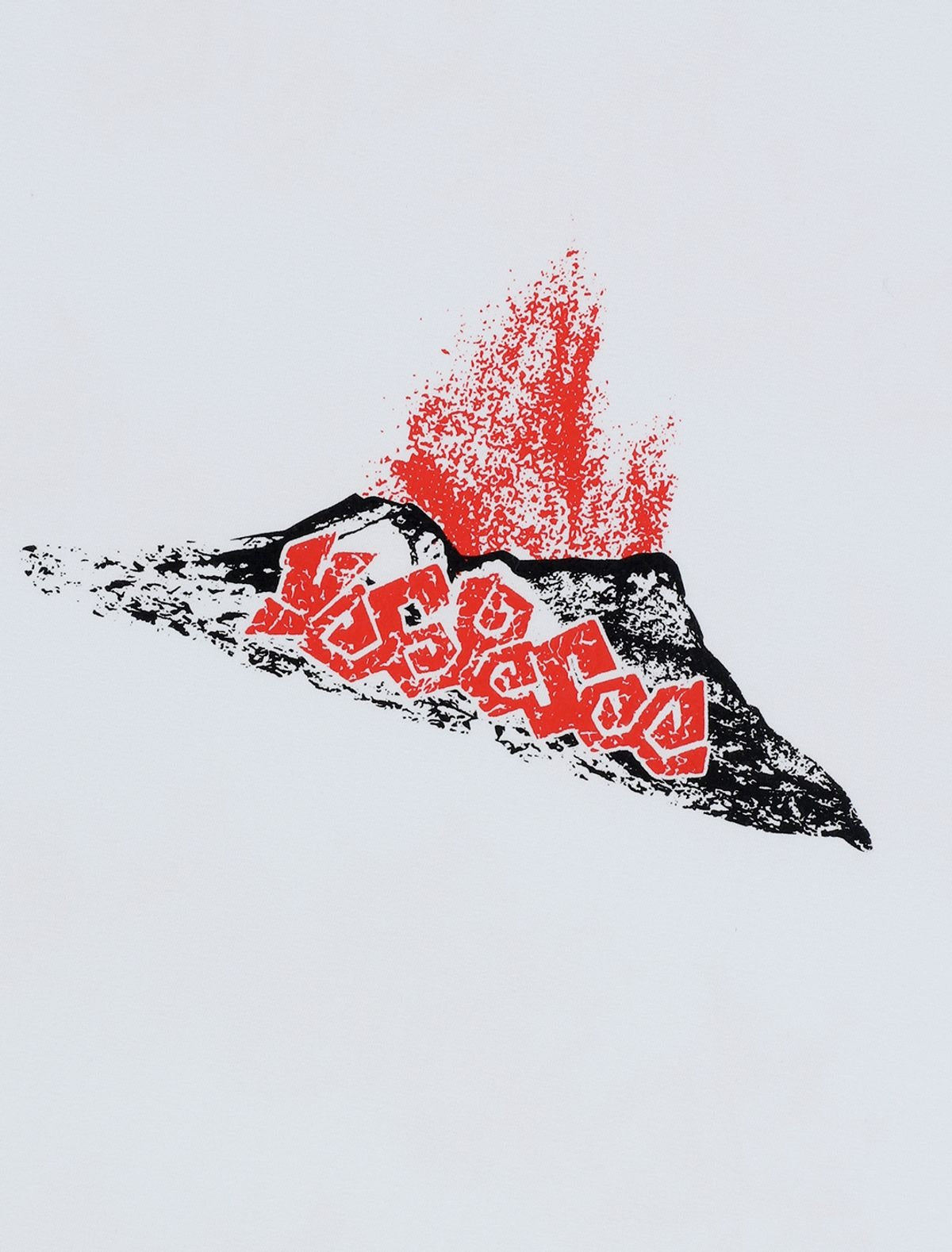 ★[i-dle Soyeon Worn] 【YESEYESEE】Volcanic Eruption Tee White