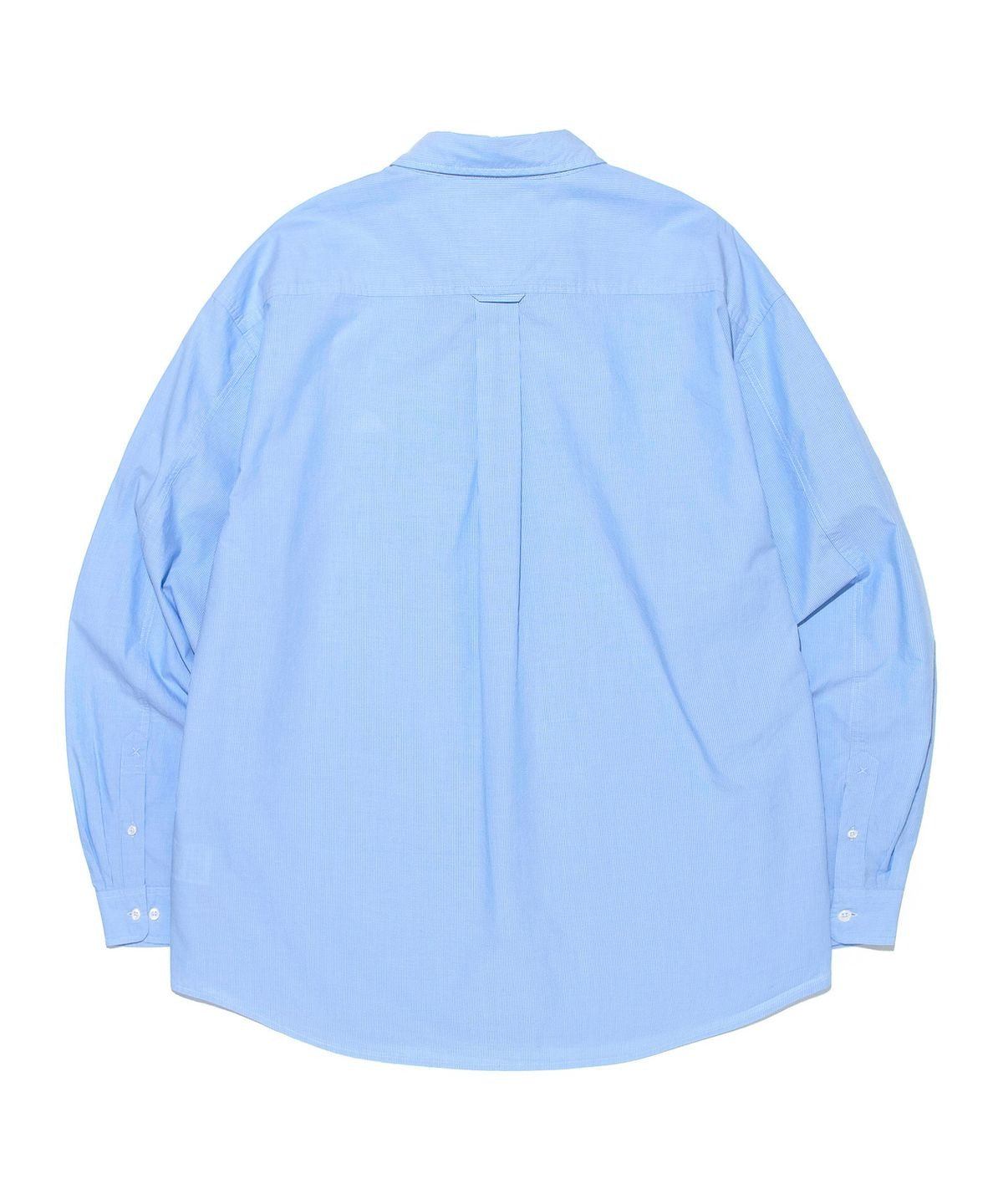 ★[BOYNEXTDOOR Taesan Worn] 【LEE】House Logo Poplin Shirt Blue