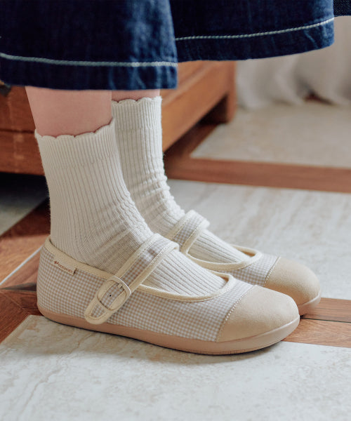 Tulare Checkered Flat Shoes FLOTDS2W25
