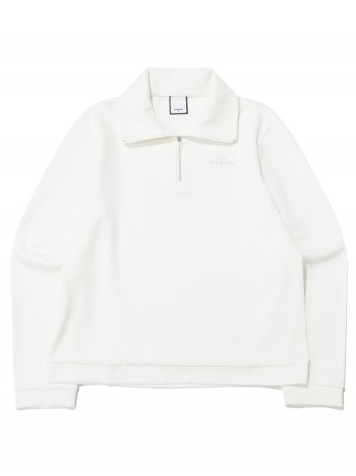 FNECK (Pnic) β zip-up T-shirt_Cream