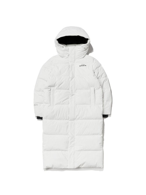 STELOL L (Stainless L) Windstopper Long Down Jacket_Ice Grey