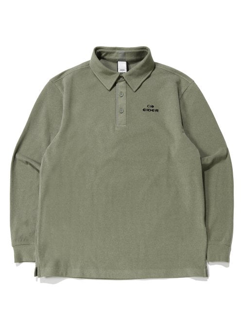 BRUSH (Brush) α Polo T-shirt_URBAN KHAKI