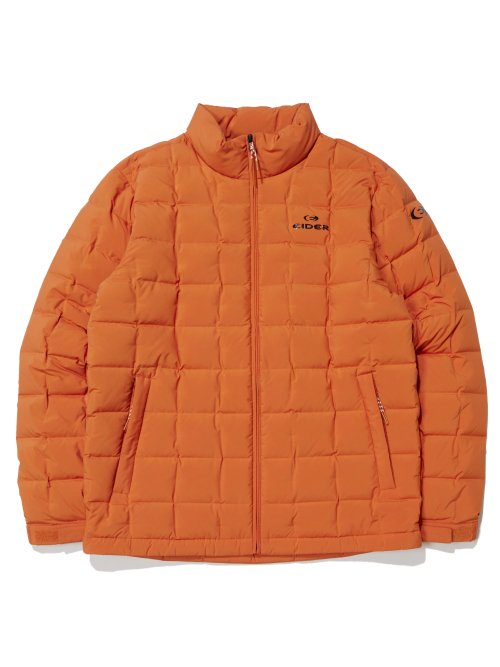 CROIFFLE (Croiffle) Men's Tube Slim Down Jacket_ORANGE RUST
