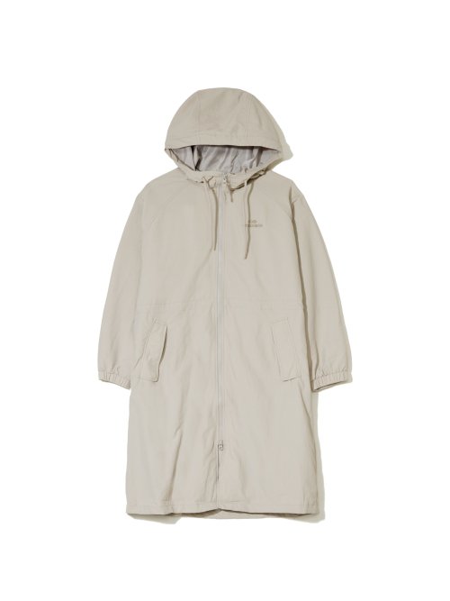 WONDER (Wonder) Women's Long Length Windproof Jacket_Sandbeige