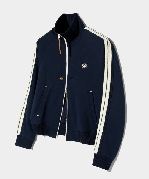 Lawton All Day Track Zip-up Jacket Classic Navy