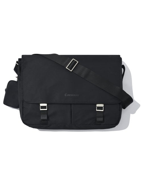 Contemporary Messenger Bag Black