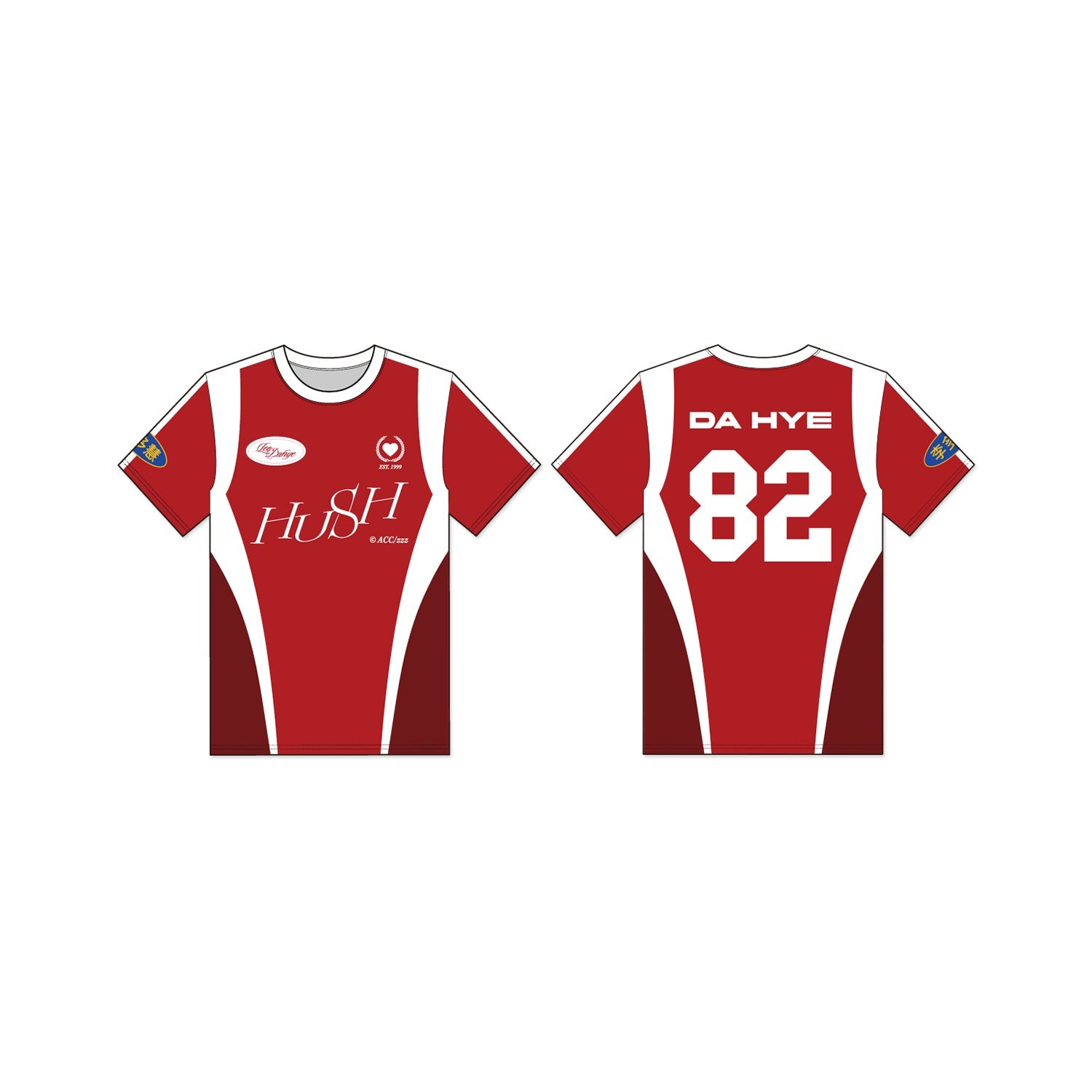 [HUSH] LEEDAHYE OVERFIT JERSEY - YG SELECT