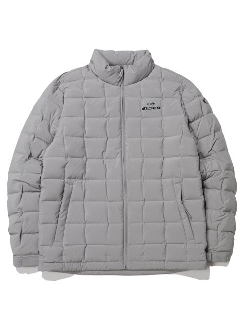 CROIFFLE (Croiffle) Men's Tube Slim Down Jacket_Heather Grey