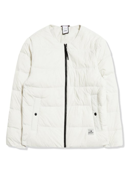 BASIC (Basic) α Slim Down Jacket_Light Gray