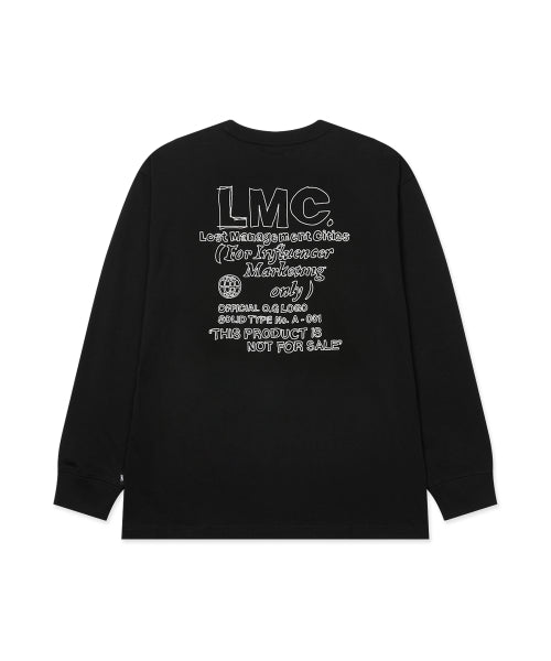 FN DOODLE LONG SLV TEE black