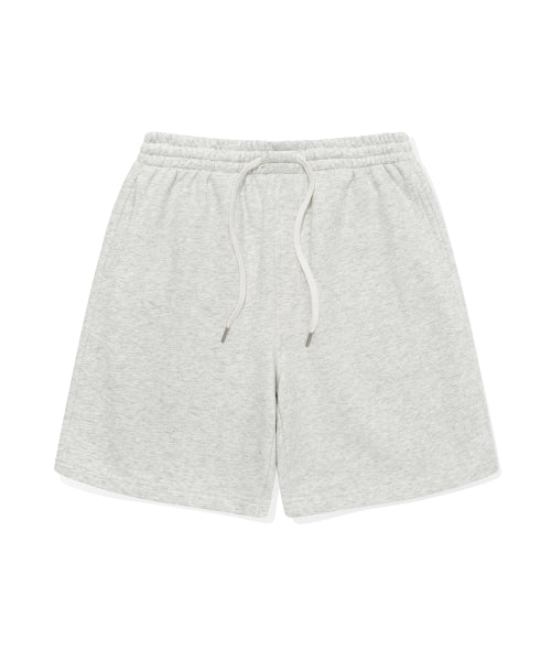 Basic Sweat Shorts Light Gray