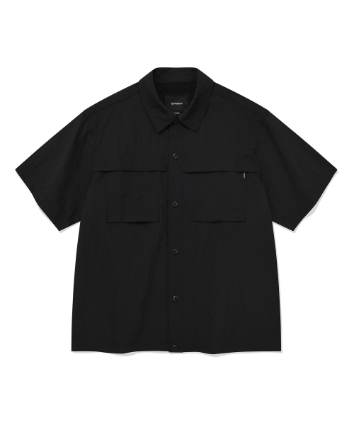 Nylon Puttig Shirt Black