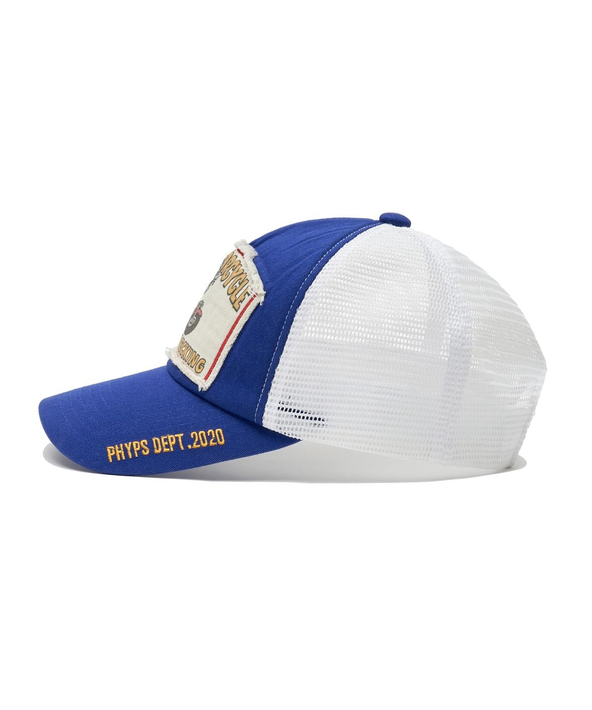 ★[NCT JENO Worn] 【HONDA MOTORCYCLE】Riding Bear Mesh Ball Cap Blue